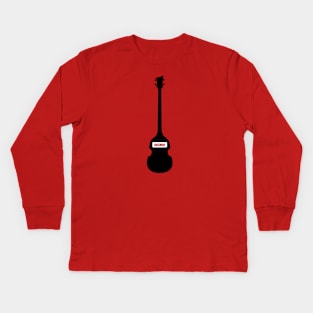 Violin Bassmann Kids Long Sleeve T-Shirt